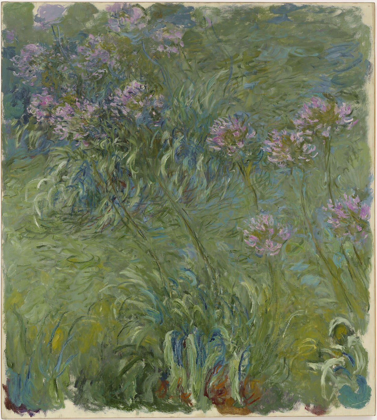 Les Agapanthes de Monet : du jardin au triptyque monumental