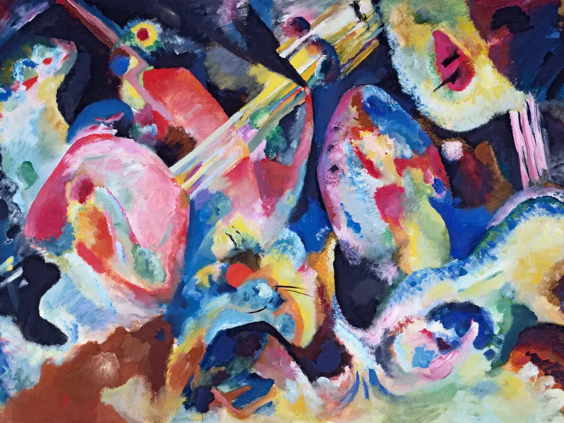 Déluge d’improvisation - Vassily Kandinsky, image principale de l’article Expressionnisme abstrait