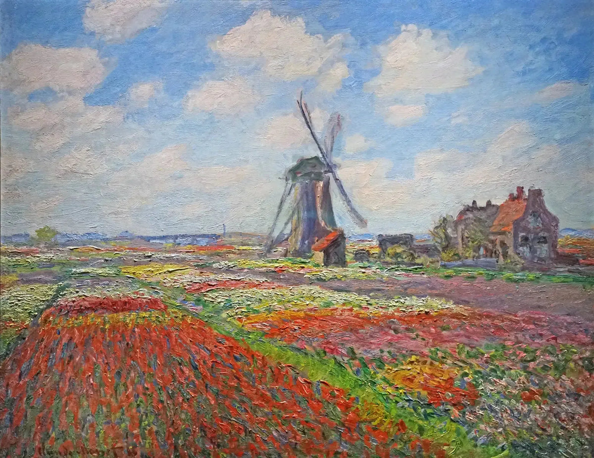Claude Monet, Champs de tulipes en Hollande