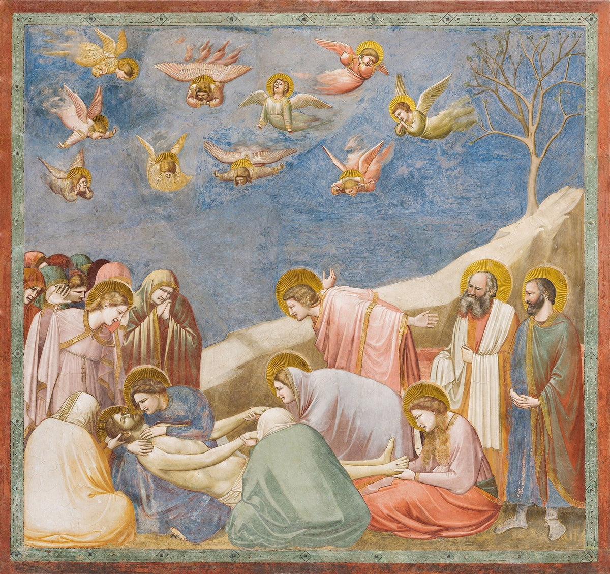 La Lamentation sur le Christ mort - Giotto