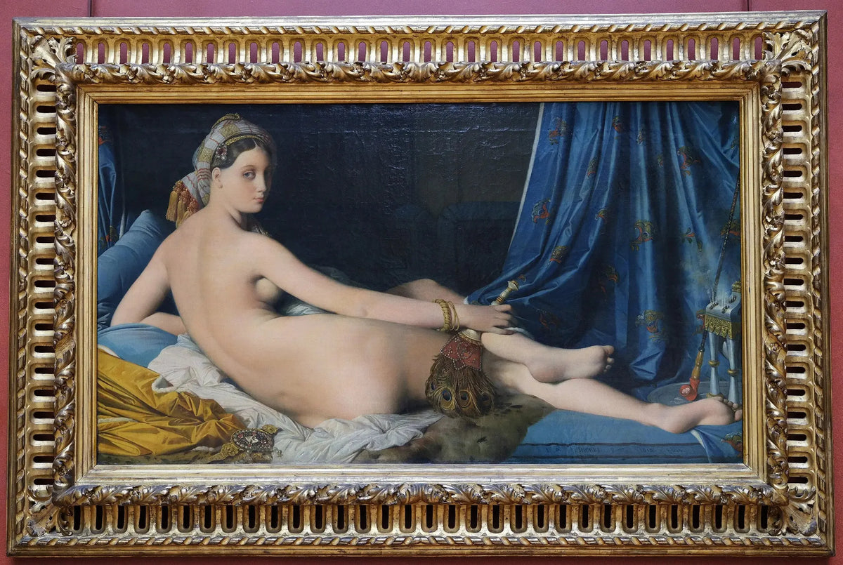 La Grande Odalisque - Jean-Auguste-Dominique Ingres