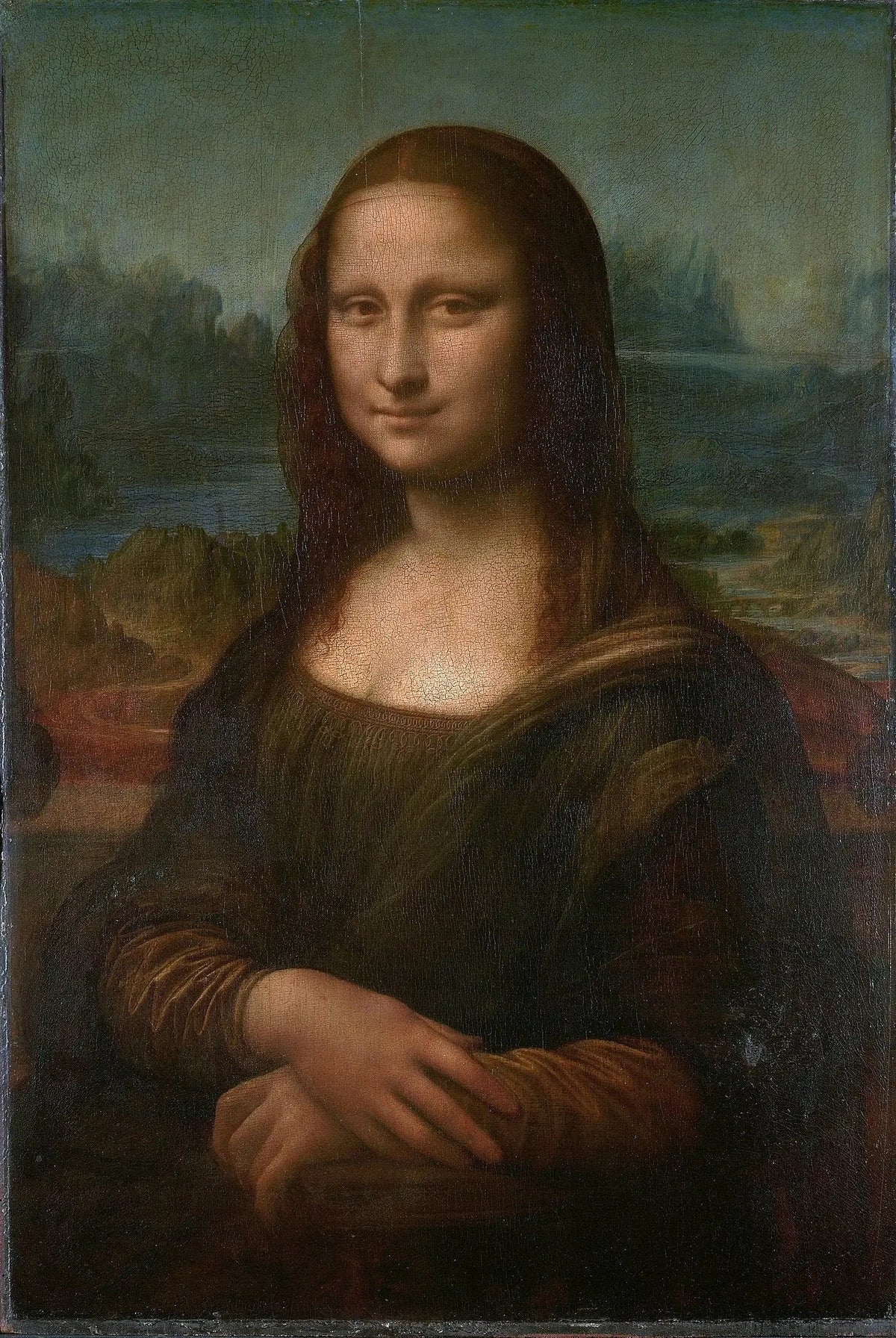 La Joconde de Léonard de Vinci au musée du Louvre