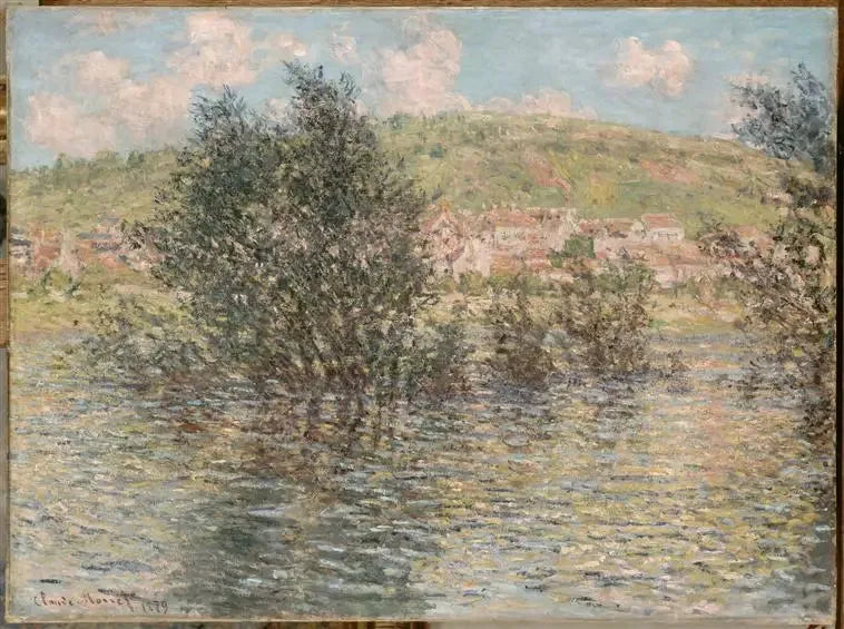 La Seine à Vétheuil, effet de soleil après la pluie, Claude Monet, 1879