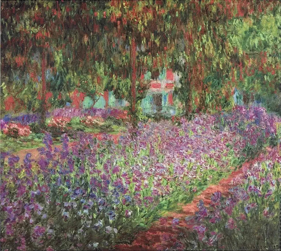 Le Jardin de l’artiste à Giverny de Claude Monet