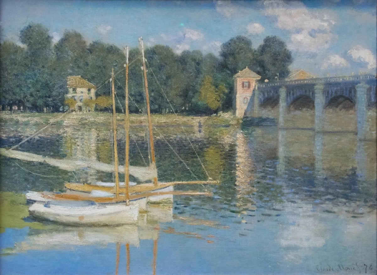 Claude Monet, Le Pont d’Argenteuil, 1874, musée d’Orsay