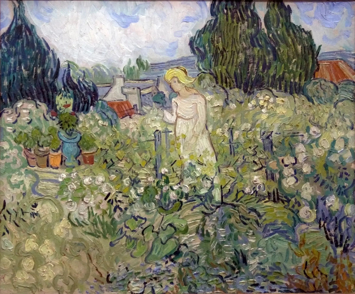 Mademoiselle Gachet au jardin par Vincent van Gogh