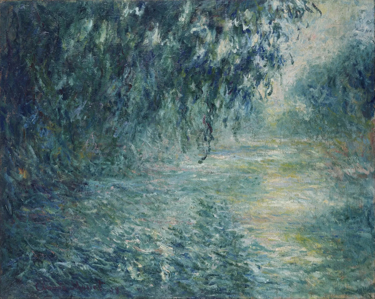 Claude Monet, Matinée sur la Seine, temps de pluie