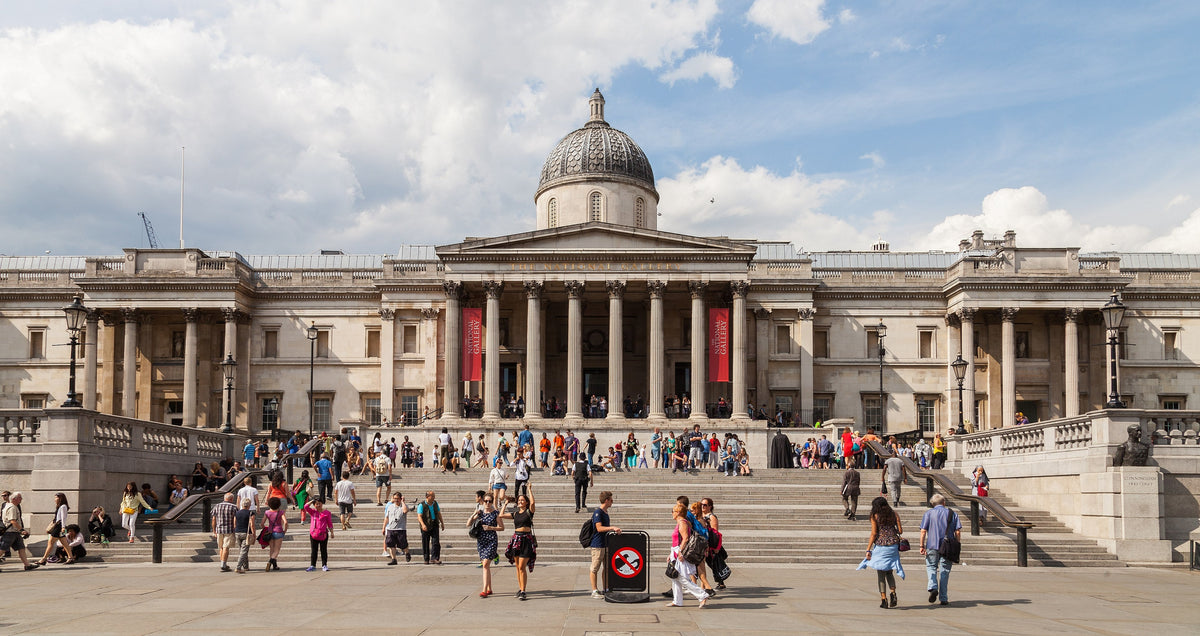 Façade de la National Gallery à Londres