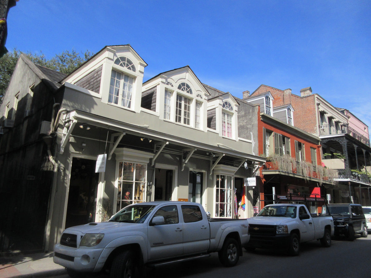 Royal Street dans le Vieux Carré de La Nouvelle-Orléans, quartier de galeries d’art