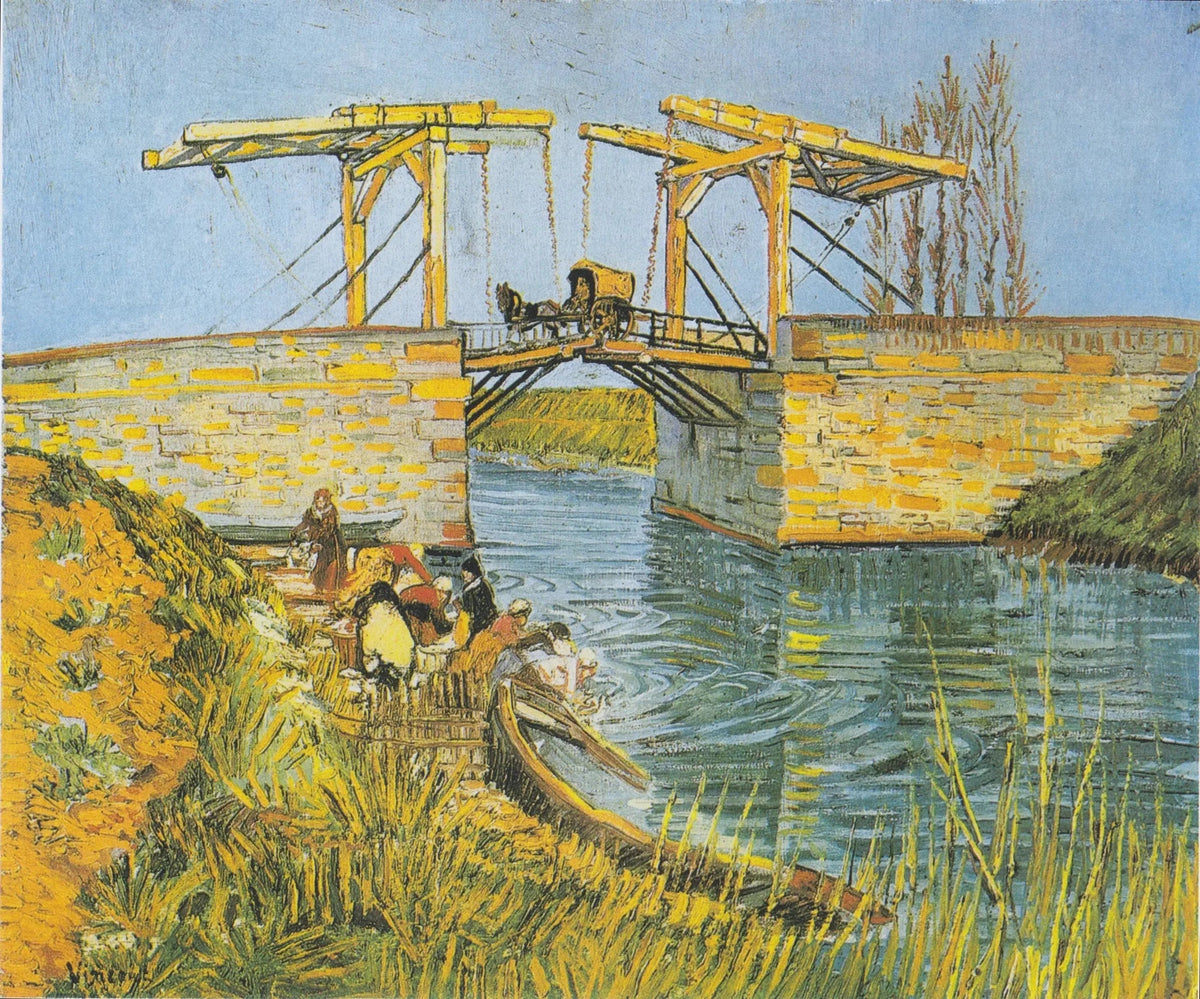 Le Pont de Langlois de Vincent van Gogh, version du Kröller-Müller Museum