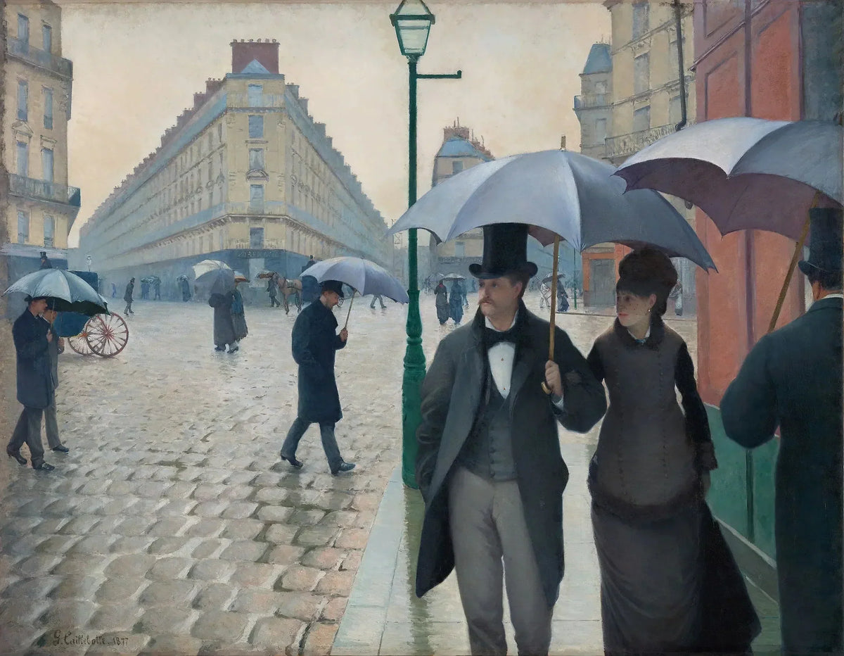 Rue de Paris, temps de pluie, Gustave Caillebotte