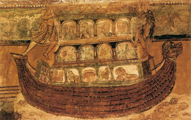 L’Arche de Noé de Saint-Savin - Artiste roman anonyme