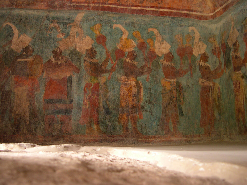 La Salle 2 de Bonampak - Artiste maya anonyme