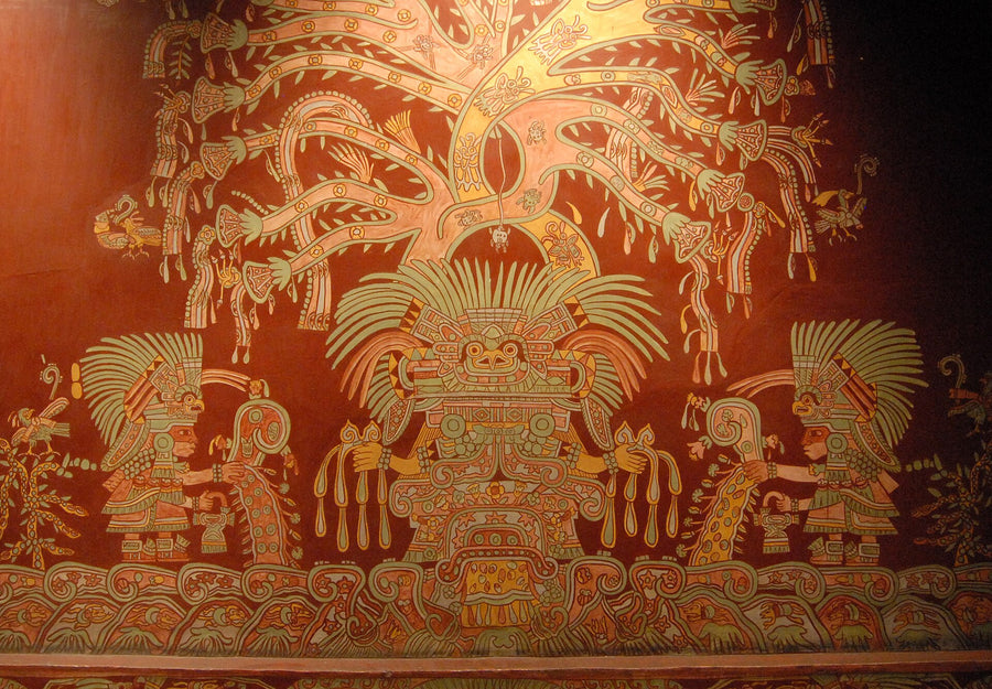 La Grande Déesse de Teotihuacan - Artiste anonyme