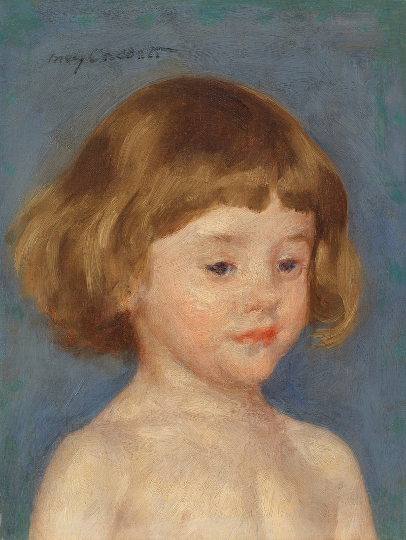 Tête de Jules - Mary Cassatt