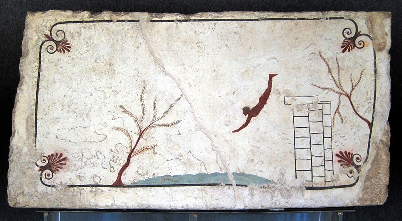 Le Plongeur de Paestum - Artiste grec anonyme