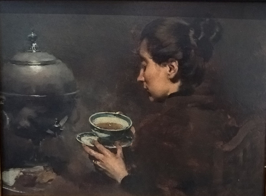 La Tasse de thé - Columbano Bordalo Pinheiro