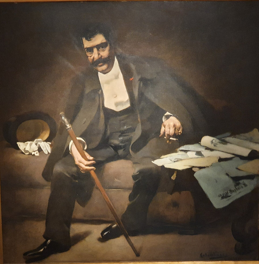 Portrait de Rafael Bordalo Pinheiro - Columbano Bordalo Pinheiro