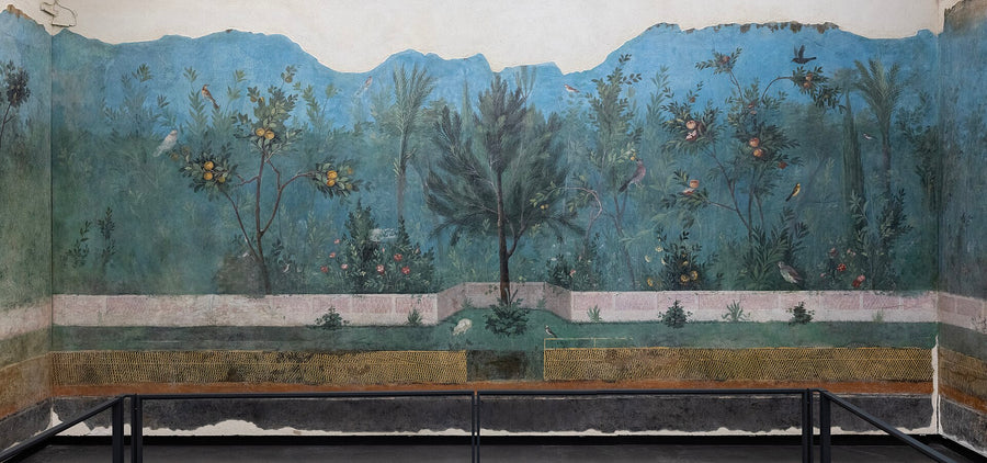 La Chambre-jardin de la villa de Livie - Artiste romain anonyme