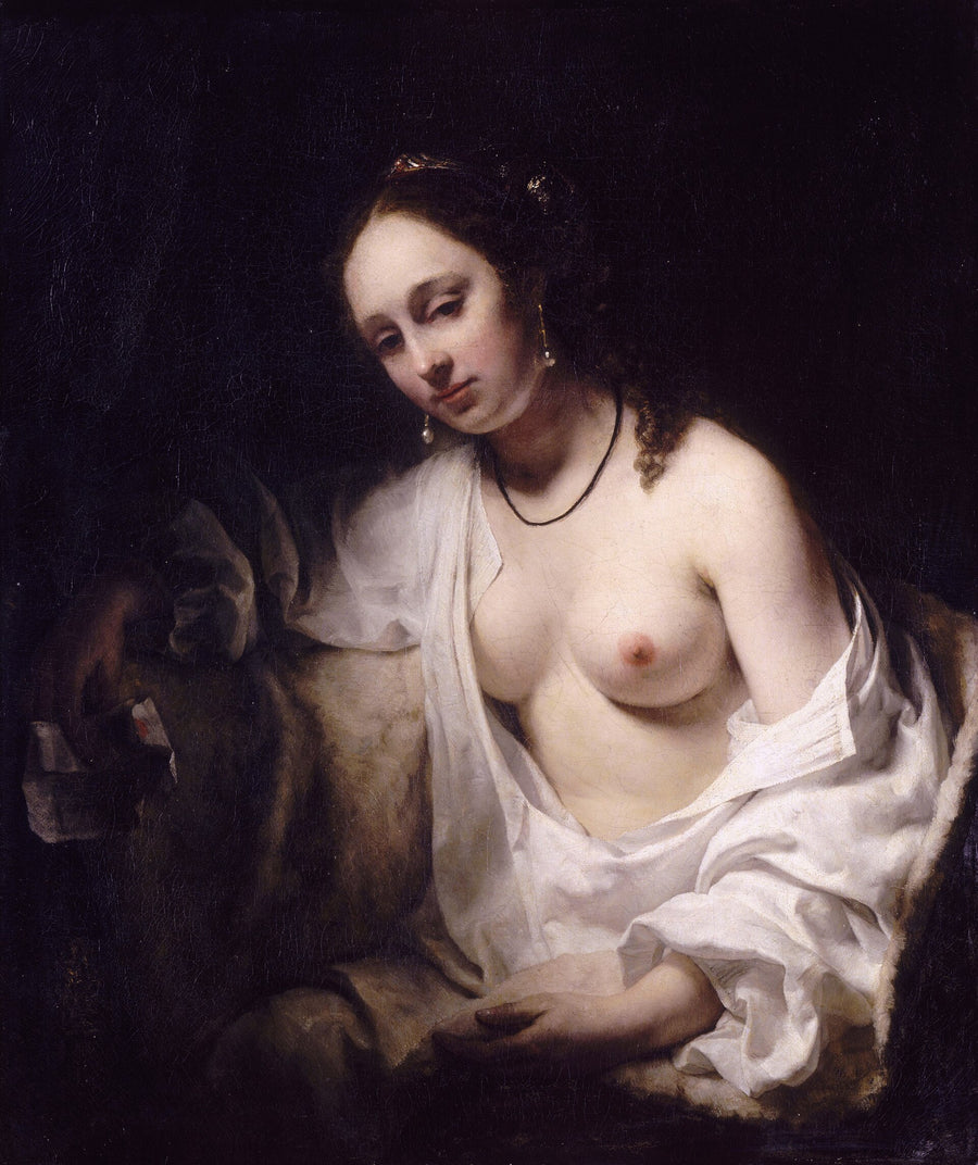 Bethsabée tenant la lettre du roi David - Willem Drost