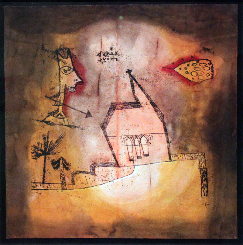 Une chapelle tremblante - Paul Klee