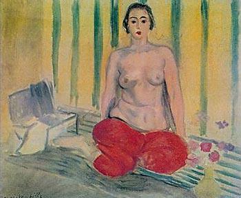 Odalisque au pantalon rouge - Henri Matisse