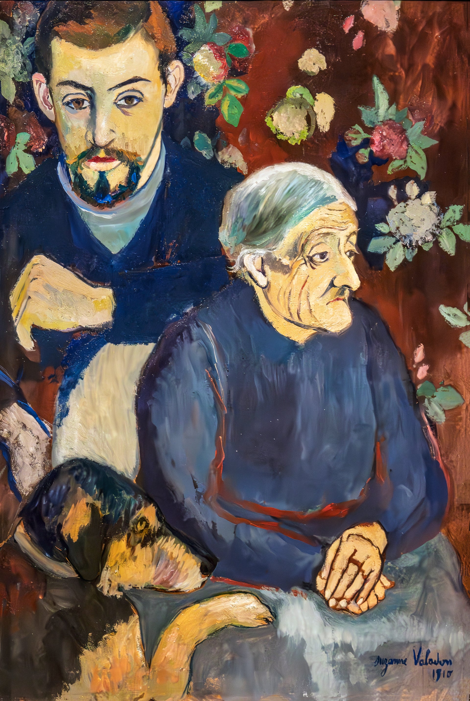 Grand-mère et petit-fils — Suzanne Valadon