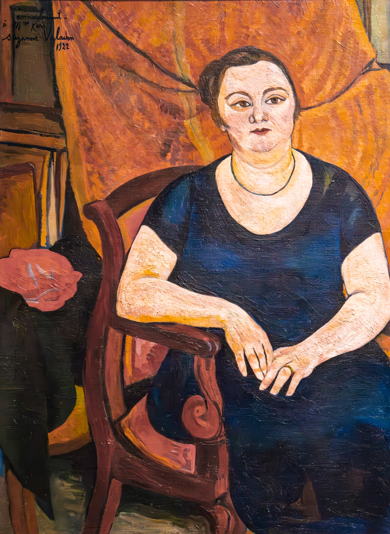 Portrait de Nora Kars - Suzanne Valadon