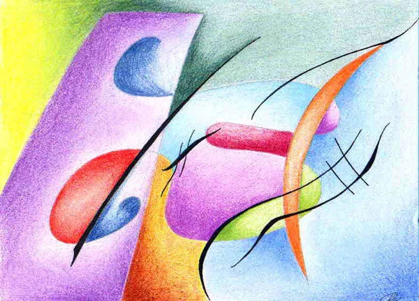 316 - Vassily Kandinsky image 1 reproduction artisanale de tableau