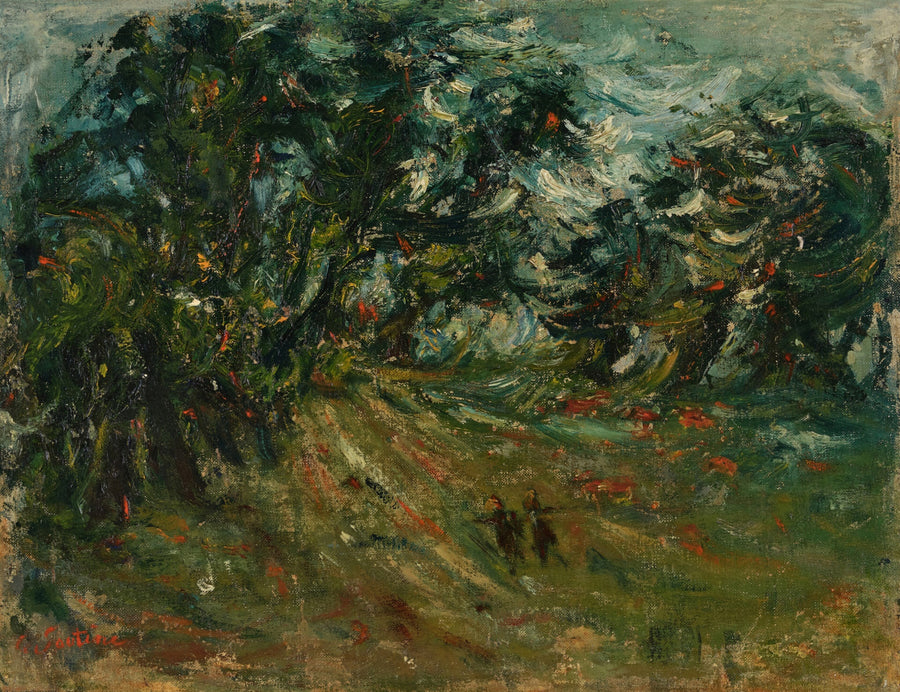La Sortie des écoliers à Civry (1939) - Chaim Soutine
