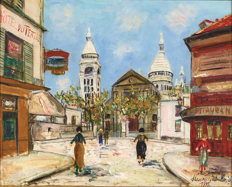 Eglise Saint-Pierre à Montmartre (1935) - Maurice Utrillo