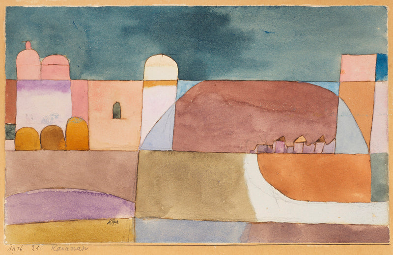 Kairuan 1916 - Paul Klee