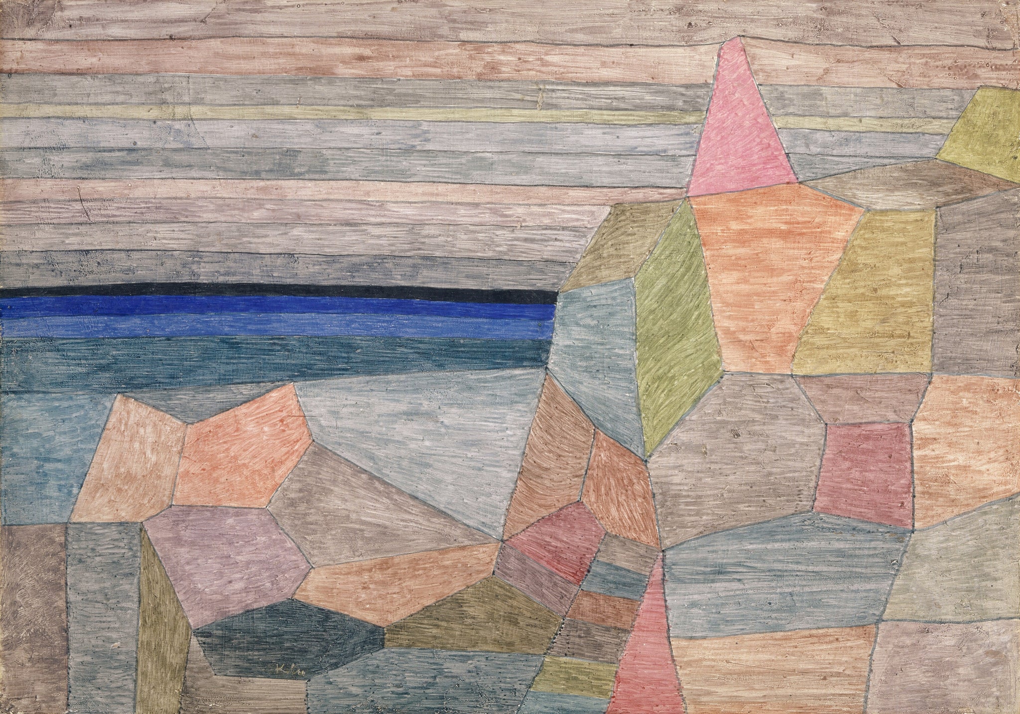 Promontorio Ph., 1933 - Paul Klee