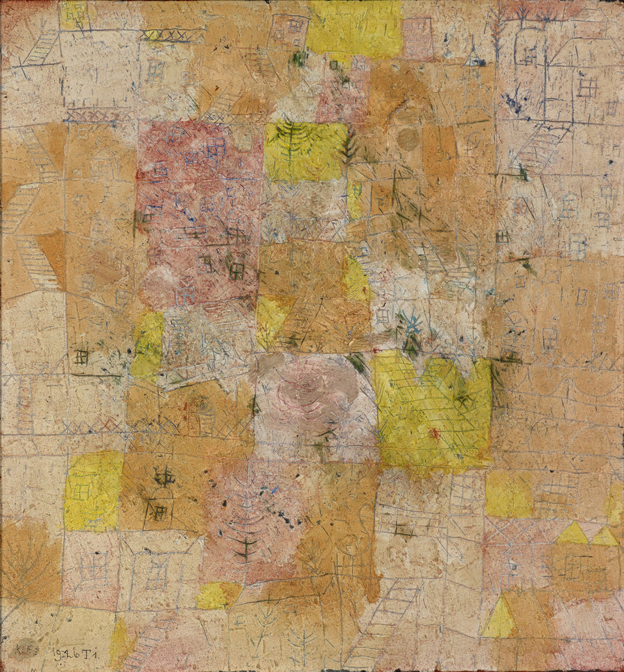 Idylle de banlieue - Paul Klee