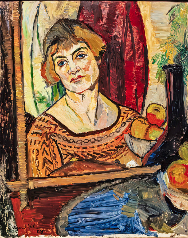 Autoportrait au miroir - Suzanne Valadon