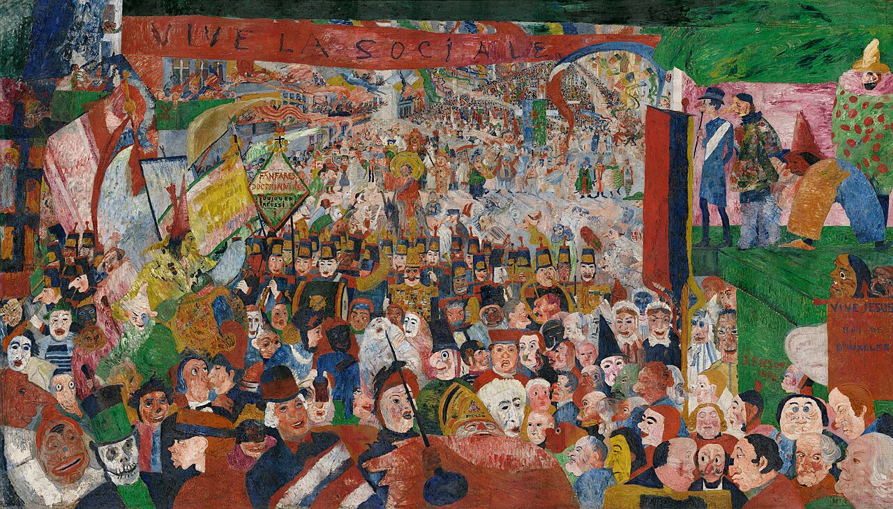 L'Entree du Christ a Bruxelles, James Ensor