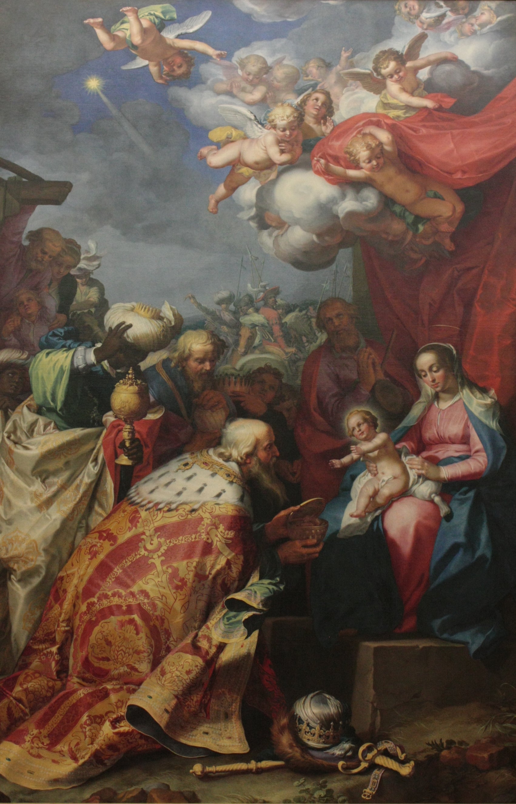 L'Adoration des mages - Abraham Bloemaert
