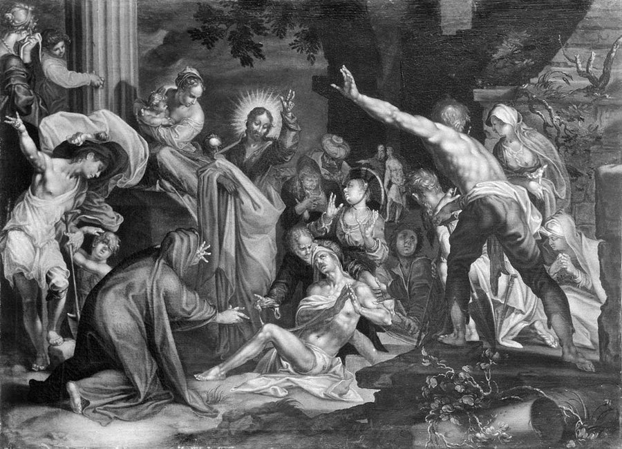 Lazare se réveille (copie) - Abraham Bloemaert