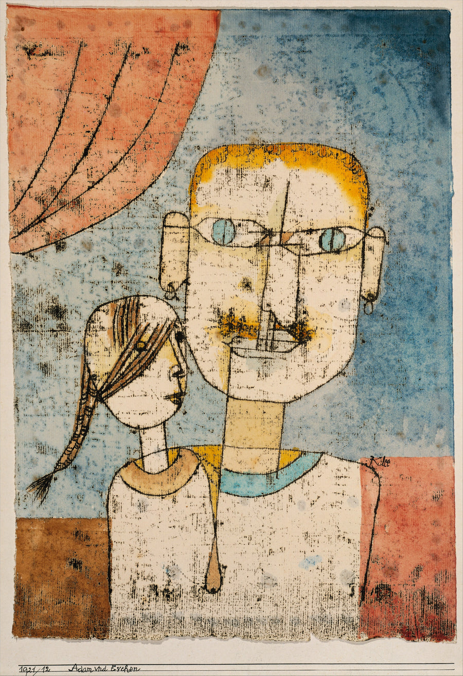 Adam and Little Eve - Paul Klee