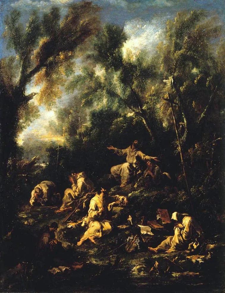 Moines en prière - Alessandro Magnasco