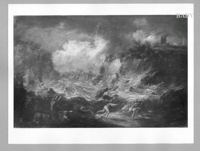 l'invocation de la tempête - Alessandro Magnasco image 1 copie peinte à la main à l’huile