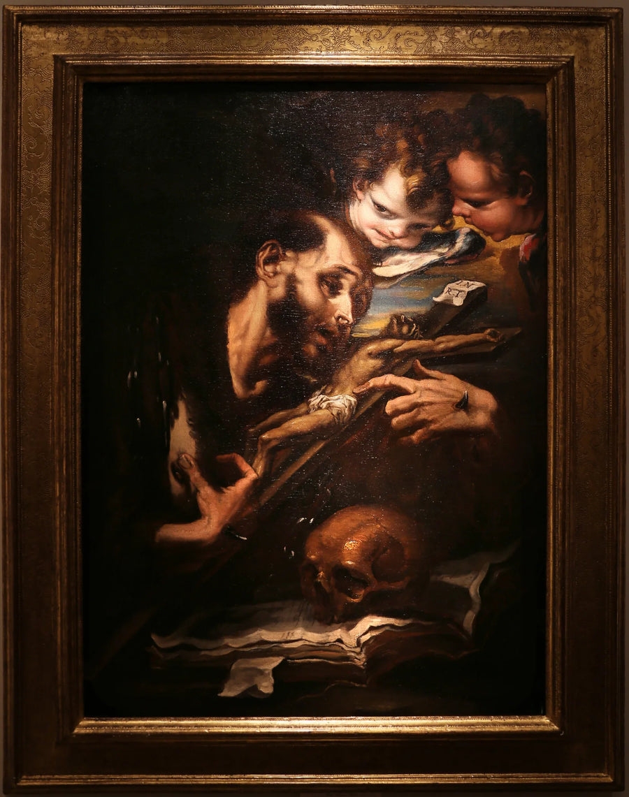 Saint François en extase assisté par deux anges - Alessandro Magnasco