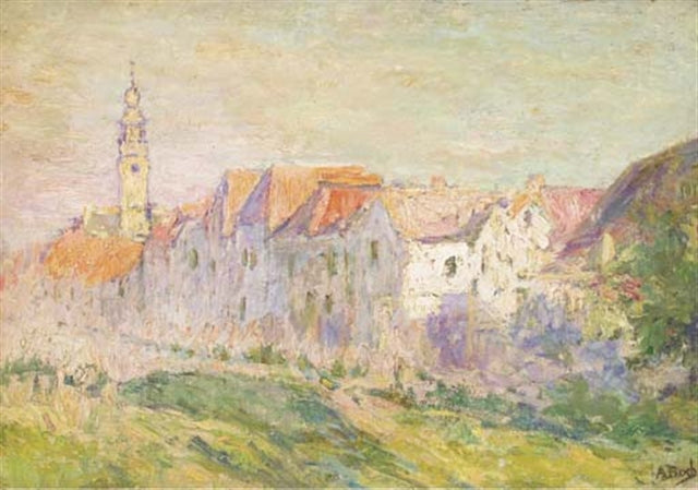 Vue de Veere, en Zélande - Anna Boch