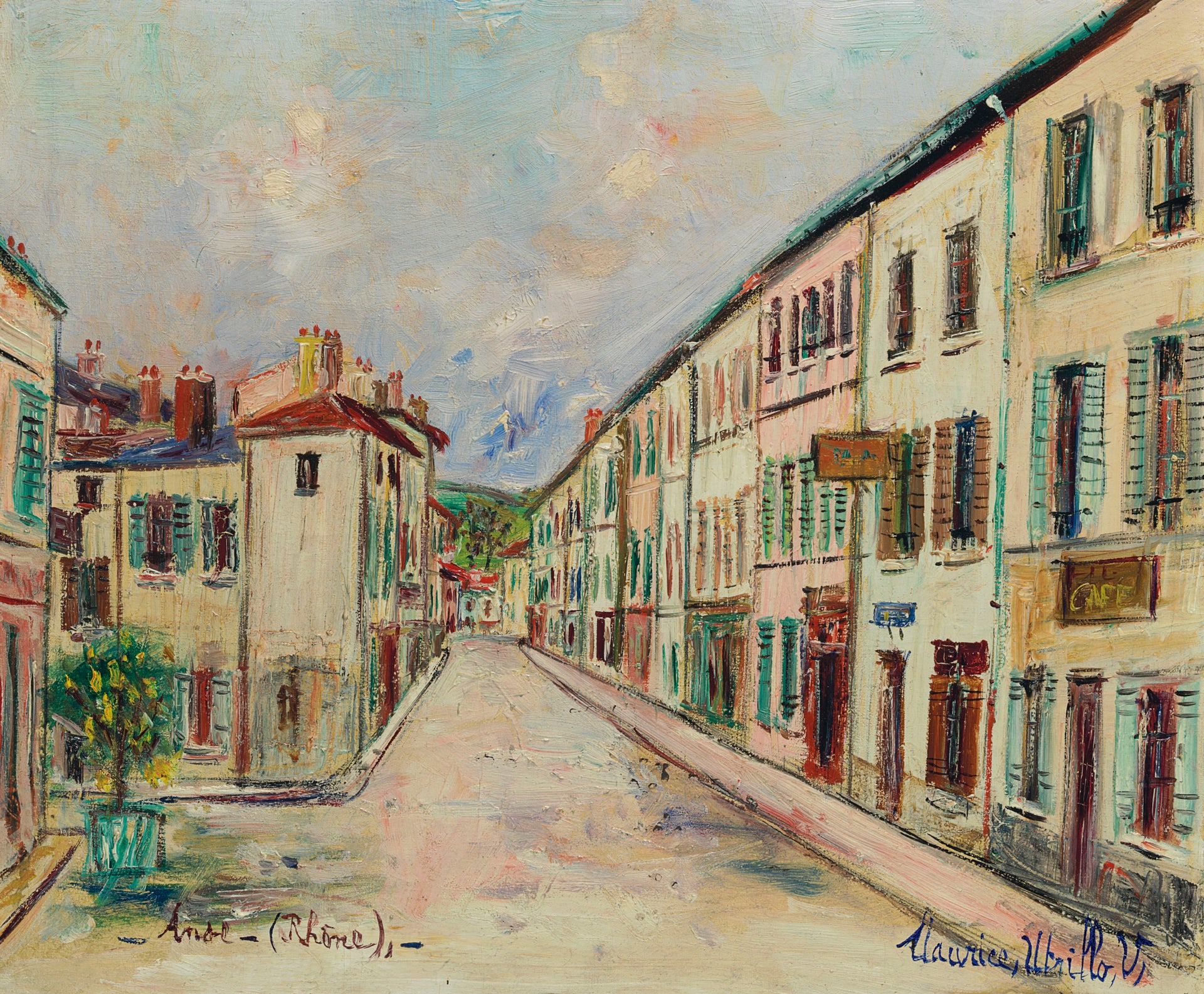 Anse (Rhône) - Maurice Utrillo