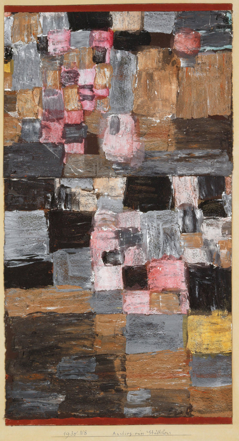 Ascent of a Little Town - Paul Klee