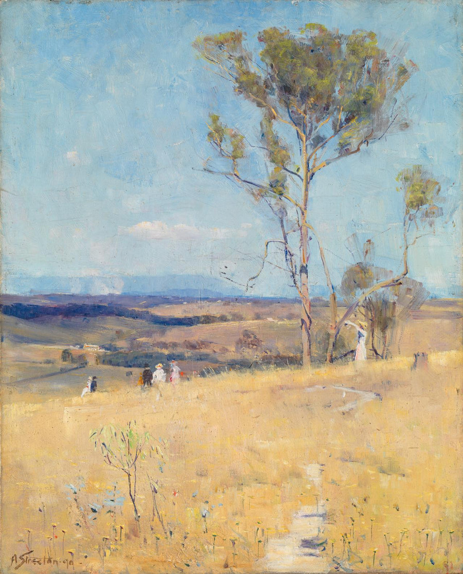 Near Heidelberg - Arthur Streeton