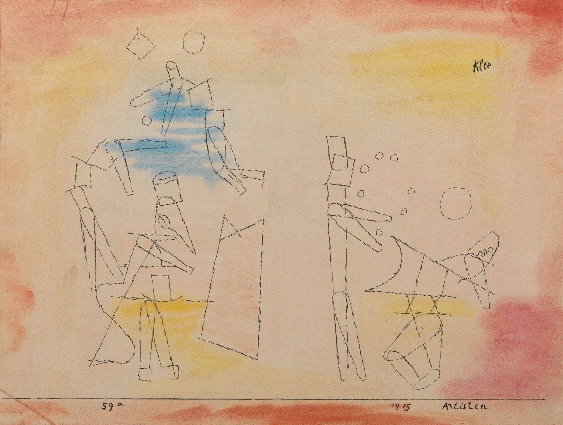 Acrobates — Paul Klee