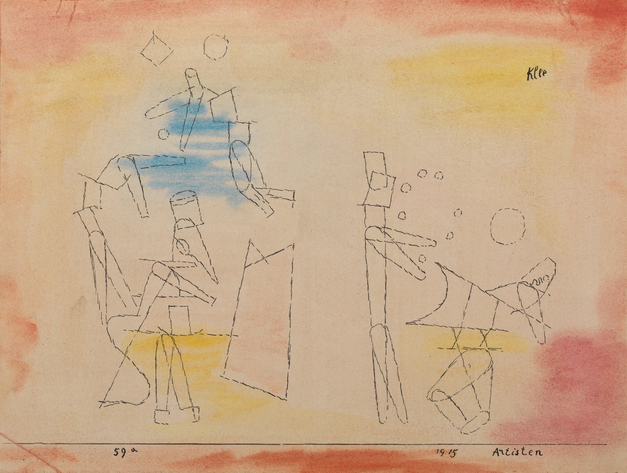 Acrobates — Paul Klee