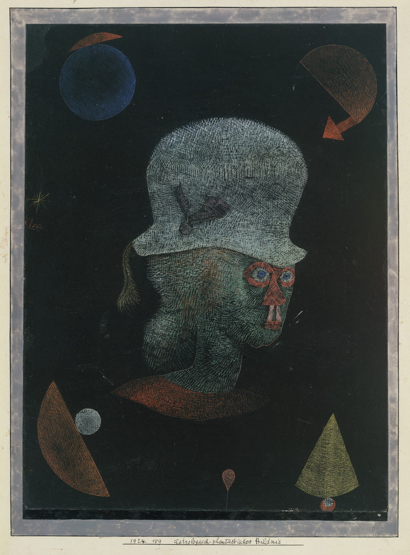 Astrological Fantasy Portrait - Paul Klee