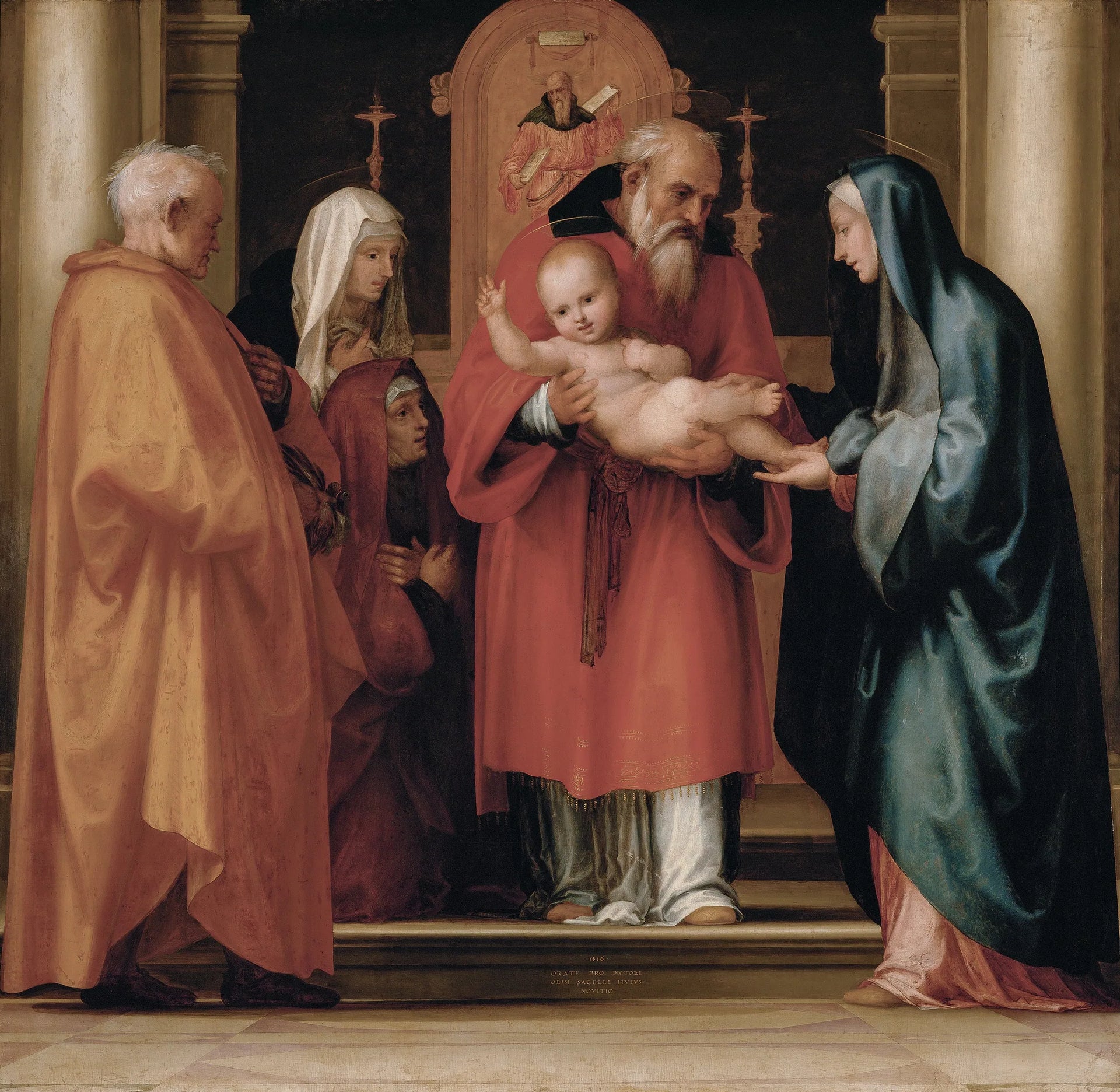 La Présentation au Temple - Fra Bartolomeo image 1 copie de tableau peinte à la main